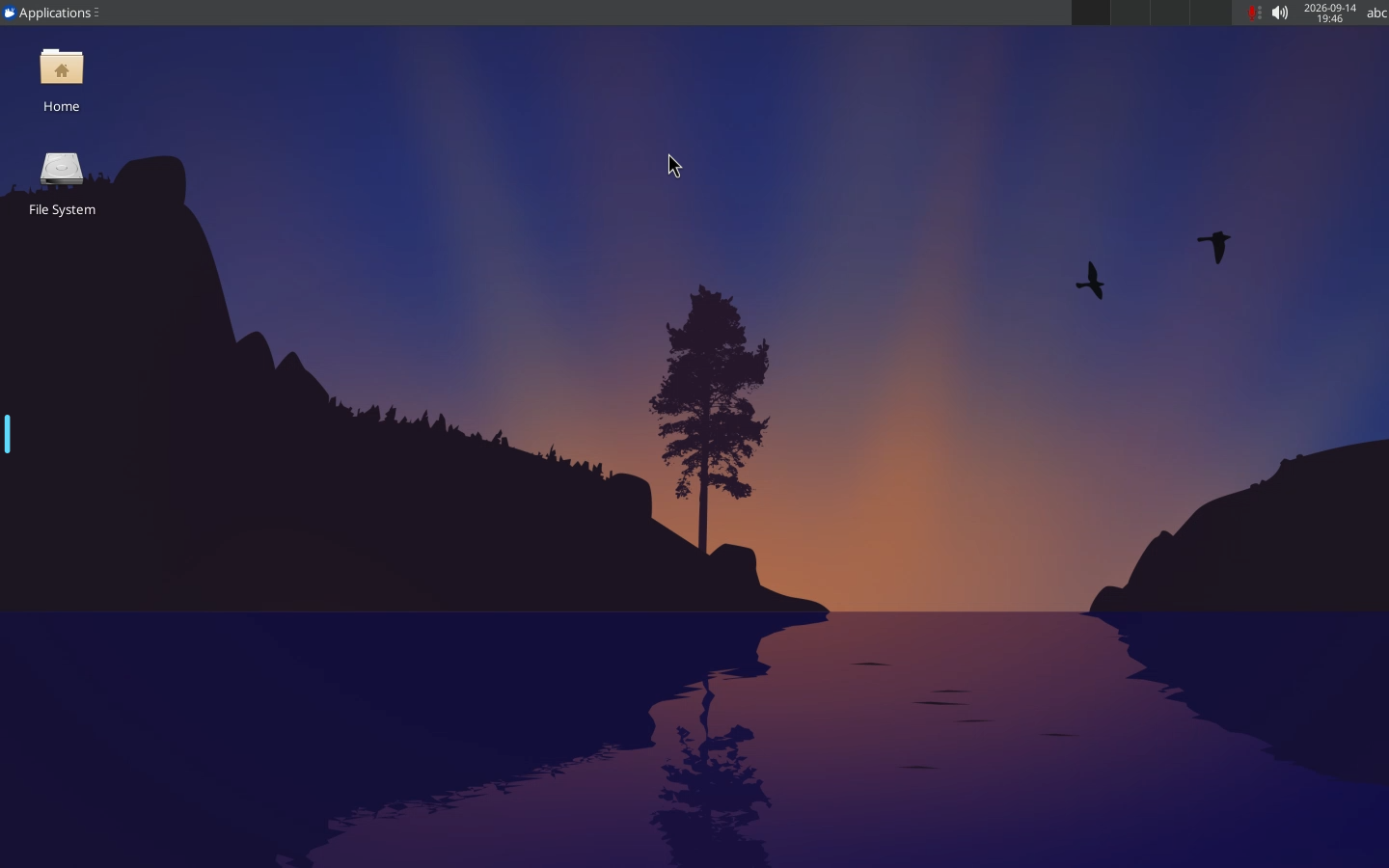 Ubuntu XFCE desktop in the browser